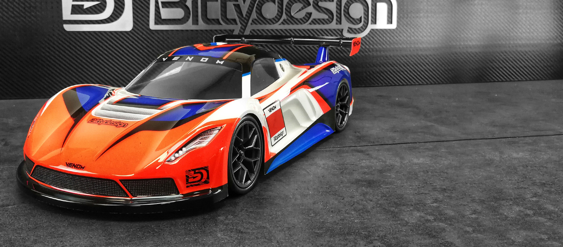 Immagine di Carrozzeria 1/10 GT VENOM 190mm