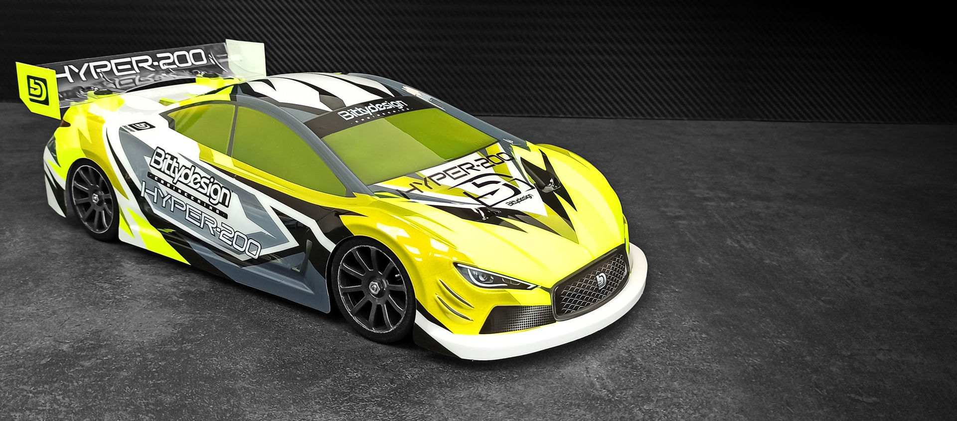 Picture of HYPER-200 1/10 IC 200mm body