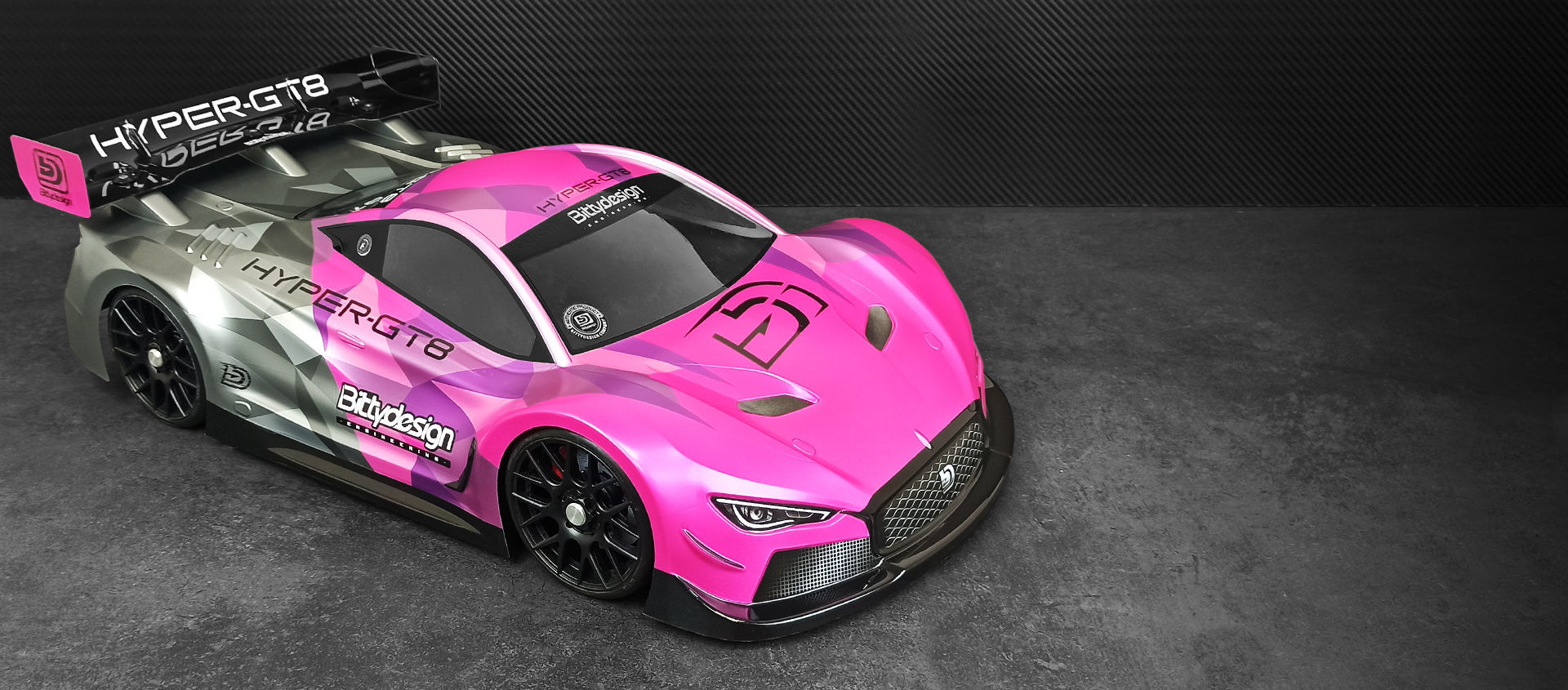 Immagine di Carrozzeria 1/8 GT HYPER-GT8