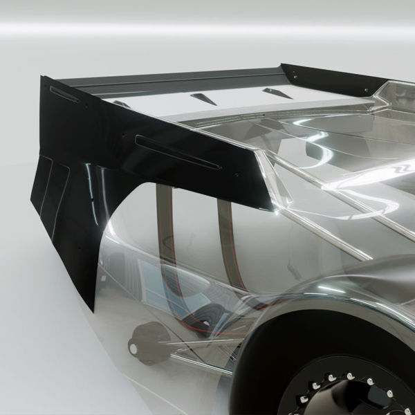 Picture of 1/10 Pro Drag racing clear wing set for ZL21