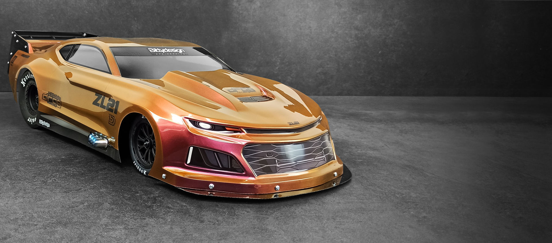 Picture of ZL21 1/10 No Prep Drag racing body