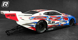 Bittydesign ZL21 1/10 No Prep drag racing body shell