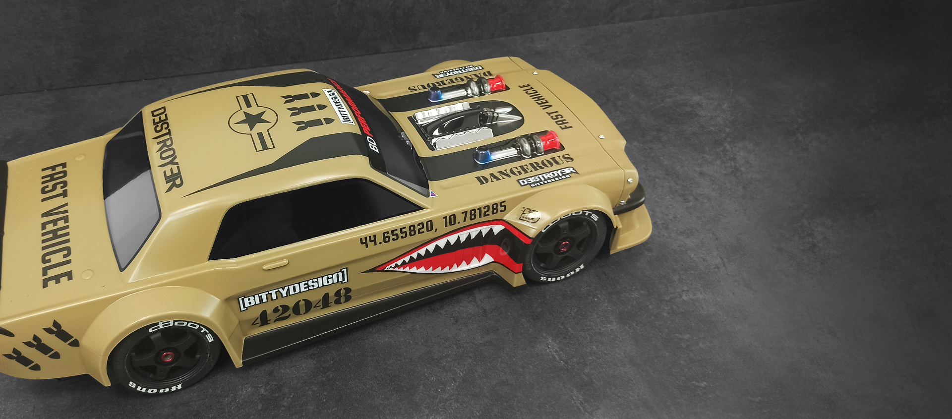 Picture of DESTROYER 1/7 ARRMA Infraction-Limitless body