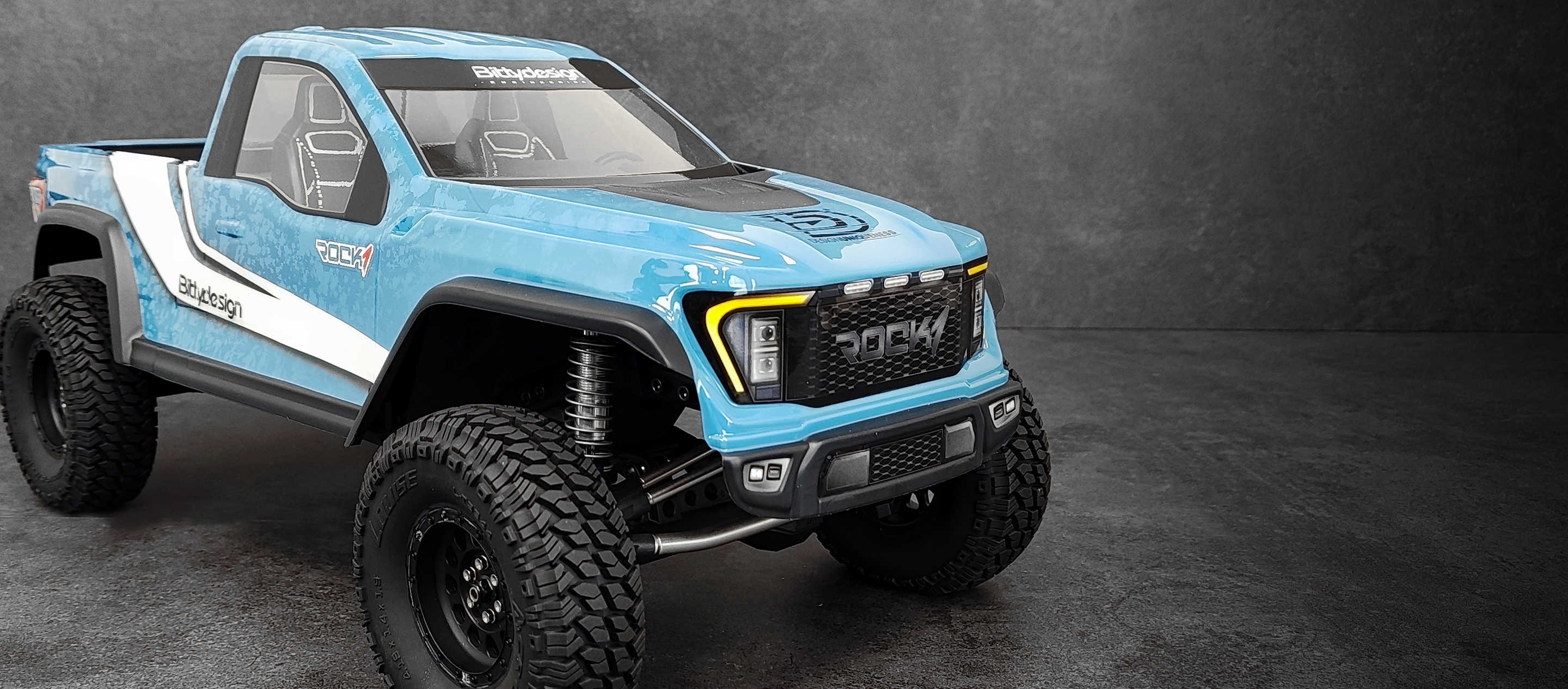 Immagine di Carrozzeria ROCK1 per 313mm (12,3") Rock Crawler, Pre-tagliata