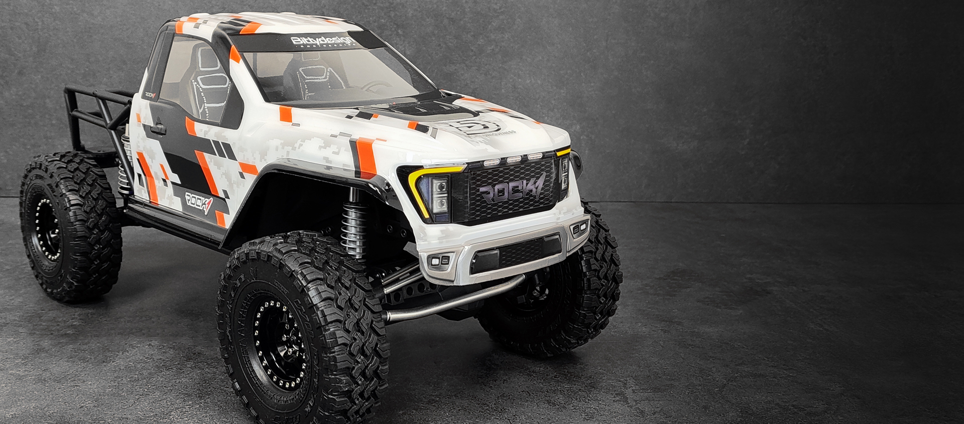 Picture of ROCK1 1/10 'Cab-Only' body for Rock Crawler, Pre-Cut