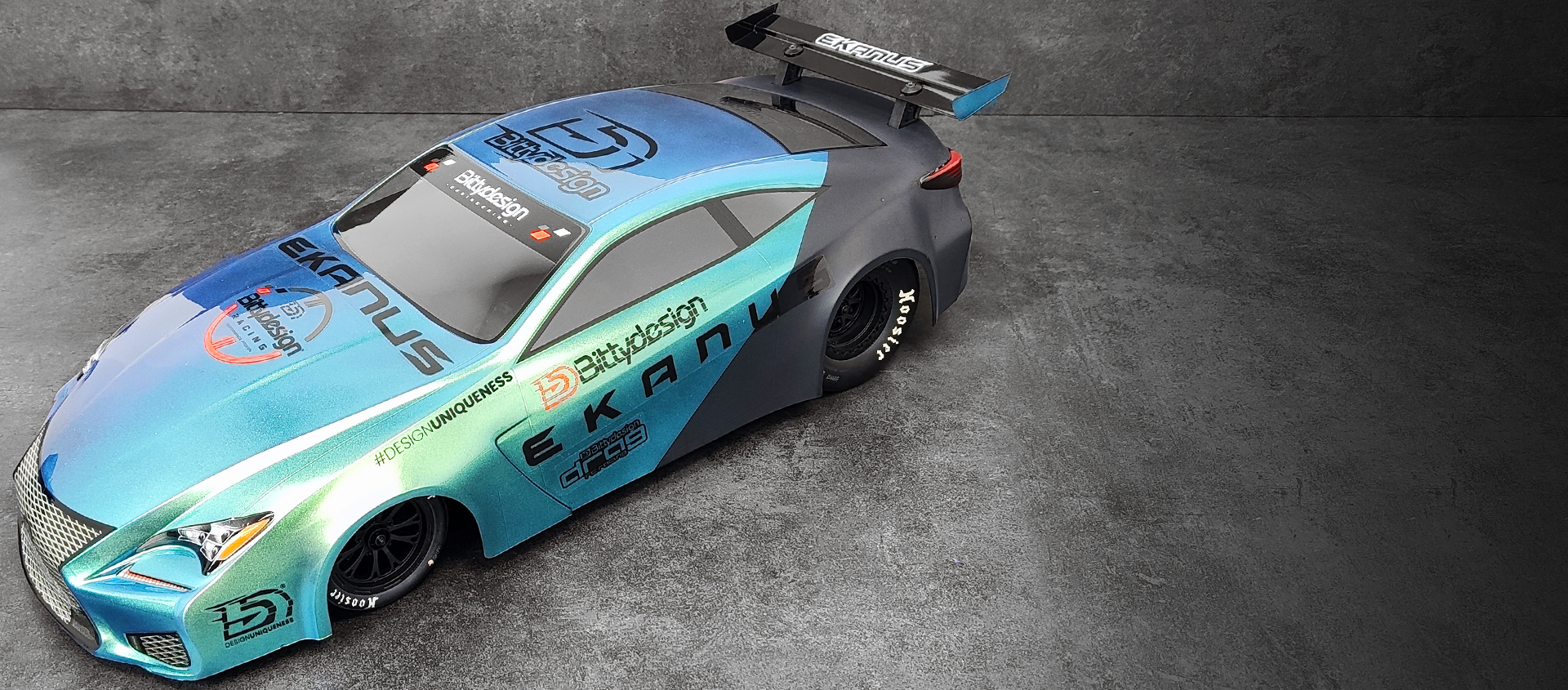 Picture of EKANUS 1/10 No Prep Drag racing body