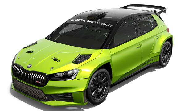 Immagine di Carrozzeria ŠKODA Fabia RS Rally2 1/10 190mm