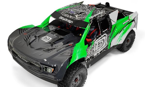 Immagine di Carrozzeria 1/7 FALCON-X ARRMA MOJAVE 6S Pre-verniciata e Pre-tagliata