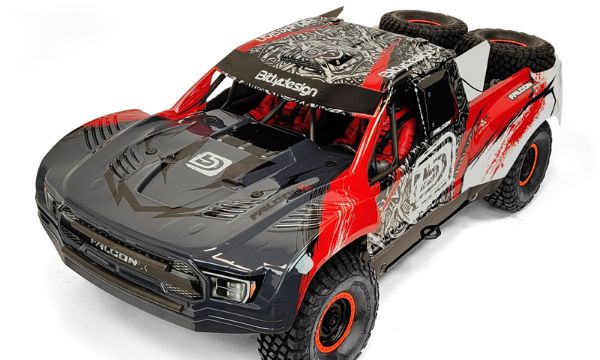 Immagine di Carrozzeria 1/7 FALCON-X TRAXXAS UDR Pre-verniciata e Pre-tagliata