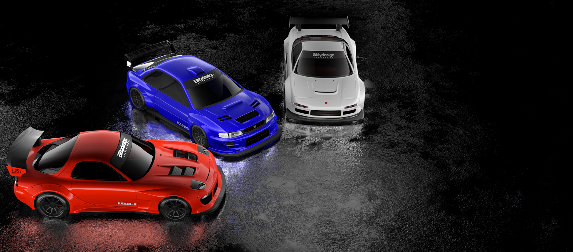 Picture of Mini-Z 1/28 bodies