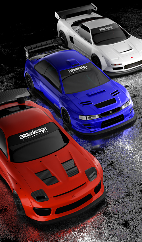 Picture of Mini-Z 1/28 bodies