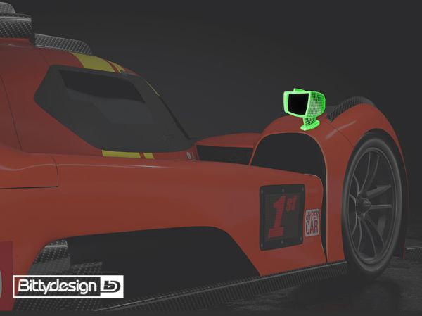 Immagine di Kit specchietti per carrozzeria LMH 499T