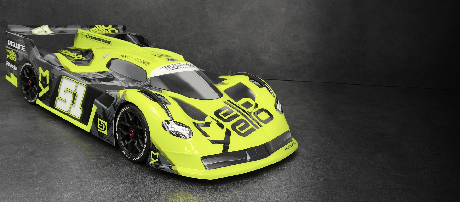 Picture of VELOCE 1/7 ARRMA Infraction-Limitless Pre-Cut body