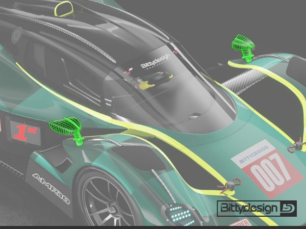 Immagine di Kit specchietti per carrozzeria LMH AMR10