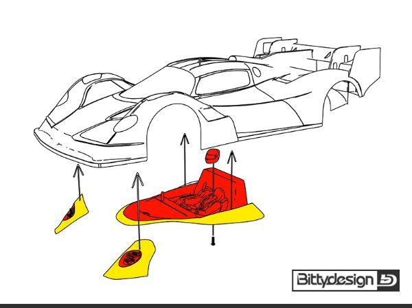 Picture of Aesthetic kit for AMR10 LMH body