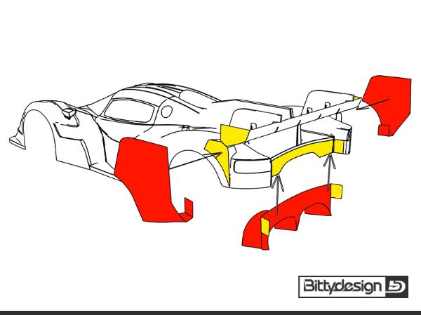 Picture of Aesthetic kit for AMR10 LMH body