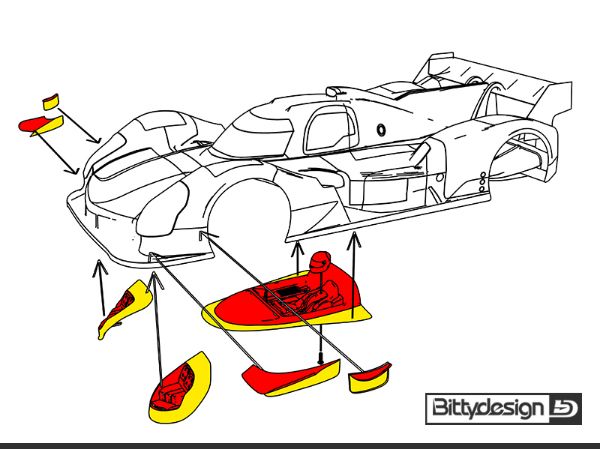 Picture of Aesthetic kit for GR010 LMH body