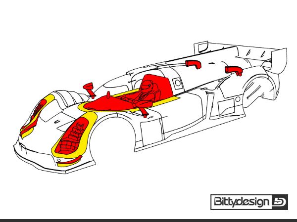 Picture of Aesthetic kit for GLH-007 LMH body