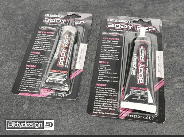 Picture of 'Body Rep' adhesive/sealant, crystal clear
