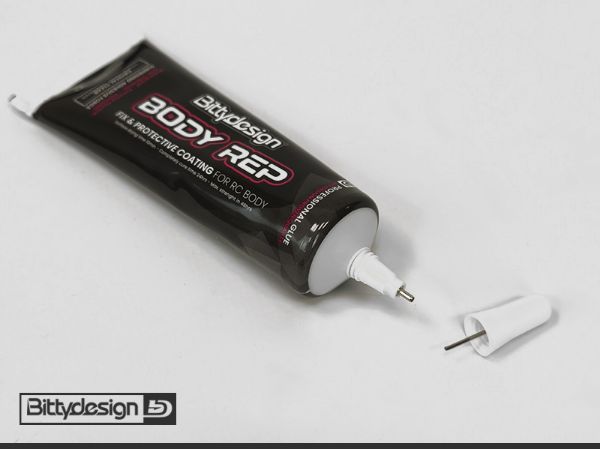 Picture of 'Body Rep' adhesive/sealant, crystal clear