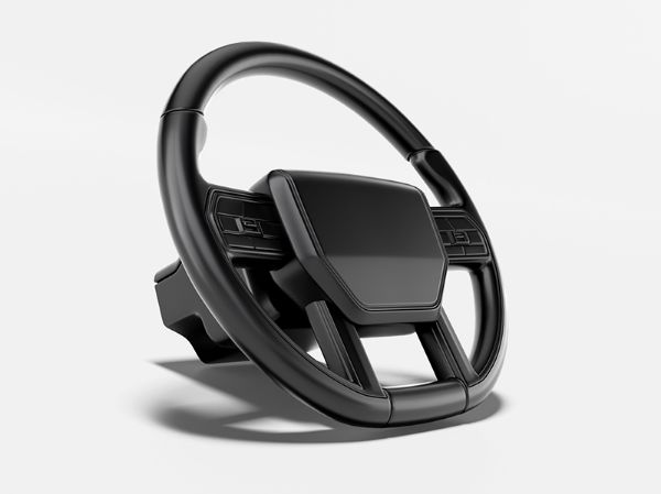 Immagine di Volante per cockpit interno carrozzeria T400