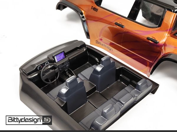 Picture of Interior cockpit/seats for T400 Crawler 1/10 body