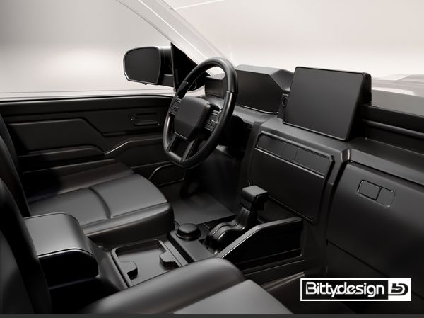 Picture of Interior cockpit/seats for T400 Crawler 1/10 body