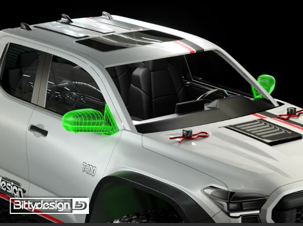 Picture of Accessories for T400 1/10 Rock Crawler body