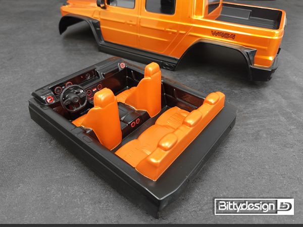 Picture of Interior cockpit/seats for W464 Crawler 1/10 body