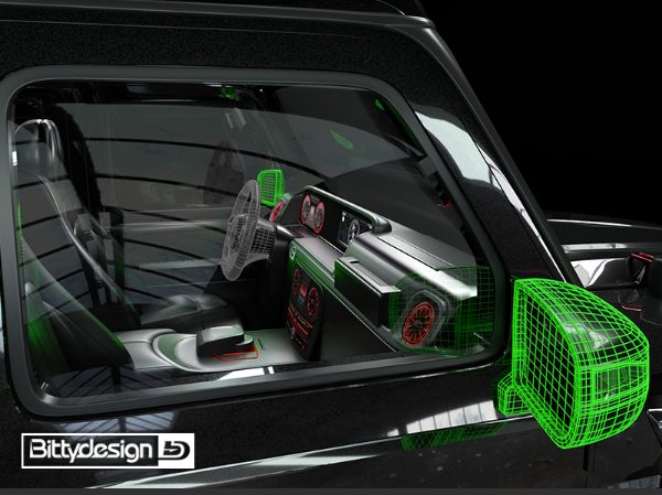 Picture of Accessories for W464 1/10 Rock Crawler body