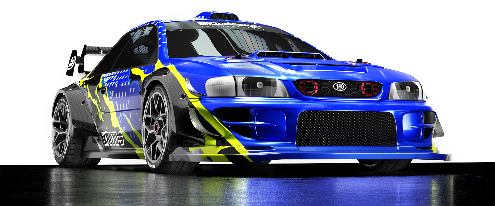 P-GT3R Pre-verniciata