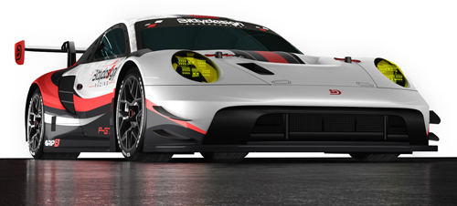 P-GT3R Pre-verniciata